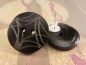 Preview: Gravur Knopf Ohrringe Holz Natur Button